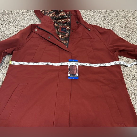 🧡NWT Pendleton Women's Hooded Rain Jacket - Wind Resistant, Waterproof🧡 - Picture 5 of 12